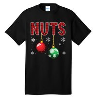 Chest Nuts Matching Chestnuts Funny Christmas Couples Nuts Tall T-Shirt