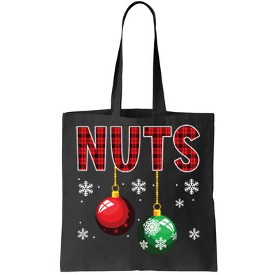 Chest Nuts Matching Chestnuts Funny Christmas Couples Nuts Tote Bag