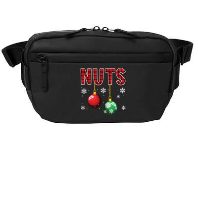 Chest Nuts Matching Chestnuts Funny Christmas Couples Nuts Crossbody Pack