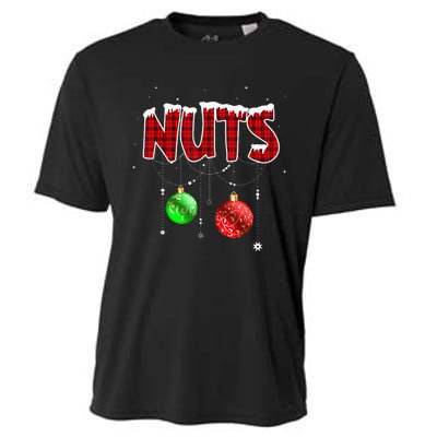 Chest Nuts Matching Chestnuts Christmas Couples Nuts Cooling Performance Crew T-Shirt