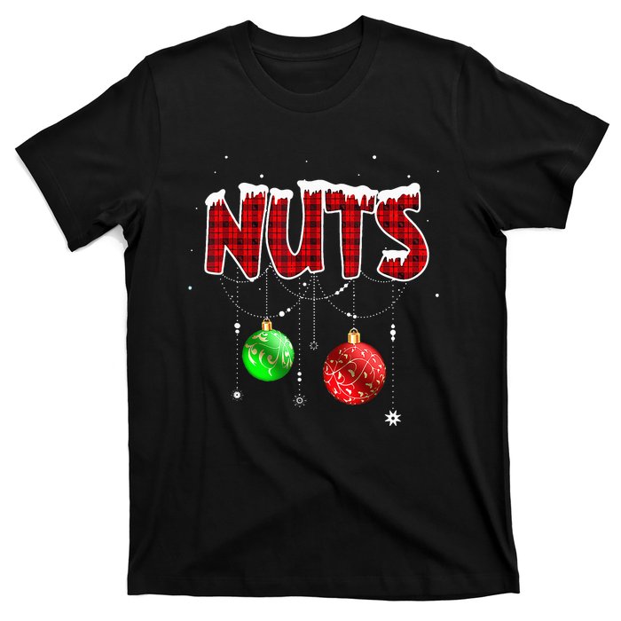 Chest Nuts Matching Chestnuts Christmas Couples Nuts T-Shirt