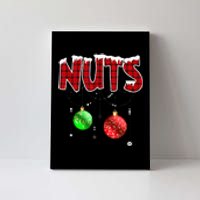 Chest Nuts Matching Chestnuts Christmas Couples Nuts Canvas