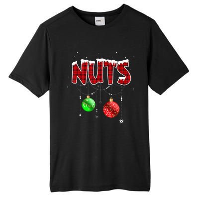 Chest Nuts Matching Chestnuts Christmas Couples Nuts Tall Fusion ChromaSoft Performance T-Shirt