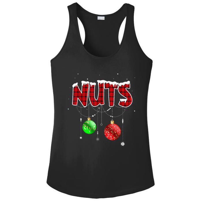 Chest Nuts Matching Chestnuts Christmas Couples Nuts Ladies PosiCharge Competitor Racerback Tank