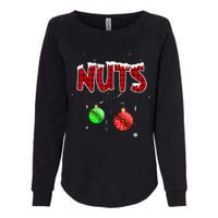 Chest Nuts Matching Chestnuts Christmas Couples Nuts Womens California Wash Sweatshirt