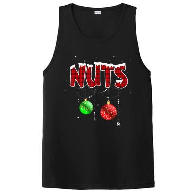 Chest Nuts Matching Chestnuts Christmas Couples Nuts PosiCharge Competitor Tank