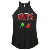 Chest Nuts Matching Chestnuts Christmas Couples Nuts Women's Perfect Tri Rocker Tank