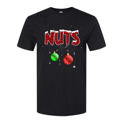 Chest Nuts Matching Chestnuts Christmas Couples Nuts Softstyle CVC T-Shirt