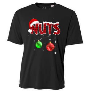 Chest Nuts Matching Chestnuts Christmas Couples Nuts Cooling Performance Crew T-Shirt