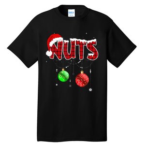 Chest Nuts Matching Chestnuts Christmas Couples Nuts Tall T-Shirt