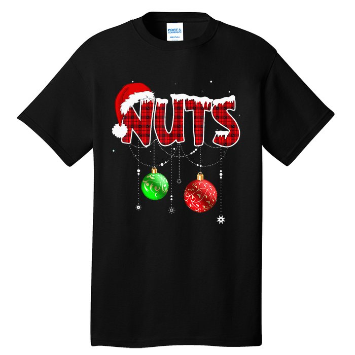 Chest Nuts Matching Chestnuts Christmas Couples Nuts Tall T-Shirt