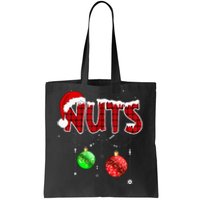 Chest Nuts Matching Chestnuts Christmas Couples Nuts Tote Bag