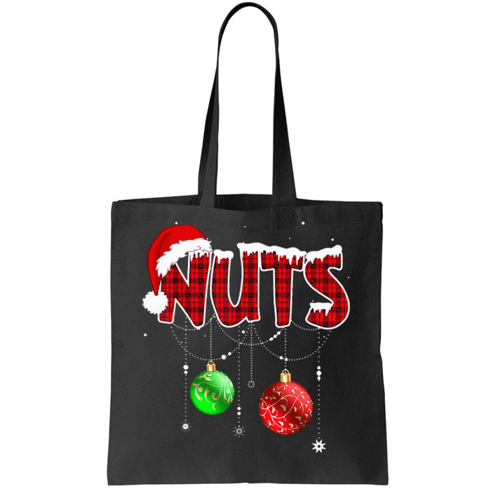 Chest Nuts Matching Chestnuts Christmas Couples Nuts Tote Bag