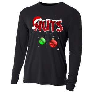 Chest Nuts Matching Chestnuts Christmas Couples Nuts Cooling Performance Long Sleeve Crew