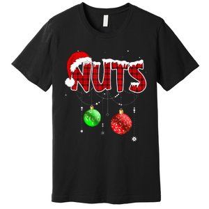 Chest Nuts Matching Chestnuts Christmas Couples Nuts Premium T-Shirt