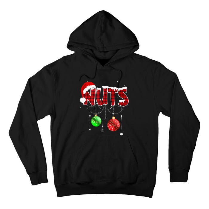 Chest Nuts Matching Chestnuts Christmas Couples Nuts Tall Hoodie