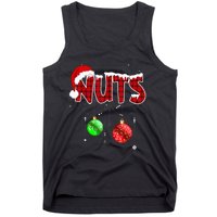 Chest Nuts Matching Chestnuts Christmas Couples Nuts Tank Top