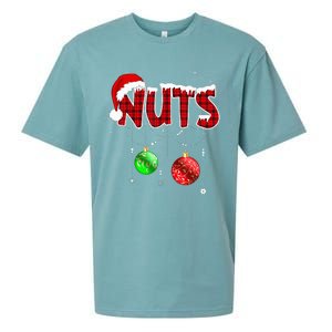 Chest Nuts Matching Chestnuts Christmas Couples Nuts Sueded Cloud Jersey T-Shirt