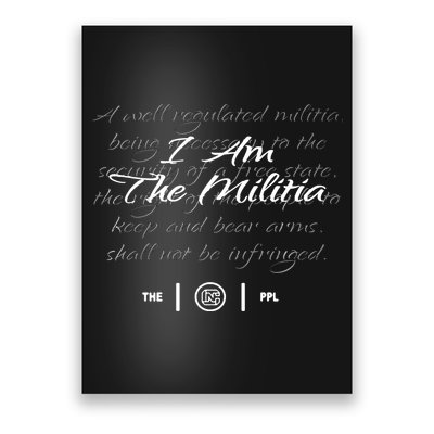 Colion Noir Merch I Am The Militia Poster