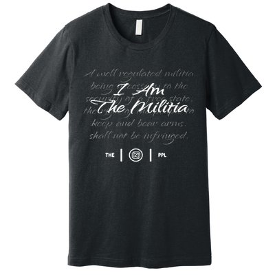 Colion Noir Merch I Am The Militia Premium T-Shirt