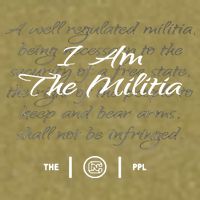 Colion Noir Merch I Am The Militia Garment-Dyed Women's Muscle Tee