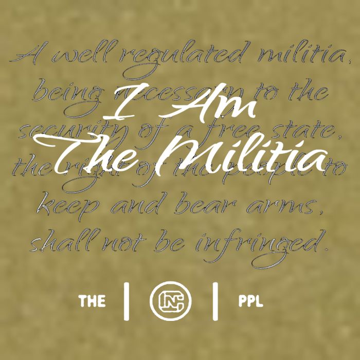 Colion Noir Merch I Am The Militia Garment-Dyed Women's Muscle Tee