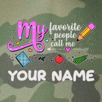 Custom Name My Favorite People Call Me Legacy Tie Dye Trucker Hat