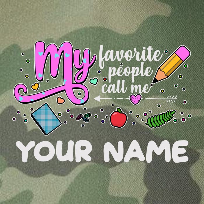 Custom Name My Favorite People Call Me Legacy Tie Dye Trucker Hat