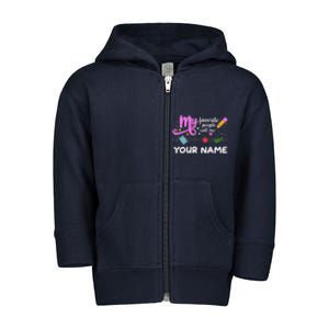 Custom Name My Favorite People Call Me Toddler Zip Fleece Hoodie