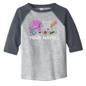 Custom Name My Favorite People Call Me Toddler Fine Jersey T-Shirt