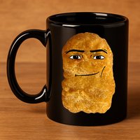Chicken Nugget Meme 11oz C Handle Ceramic Mug