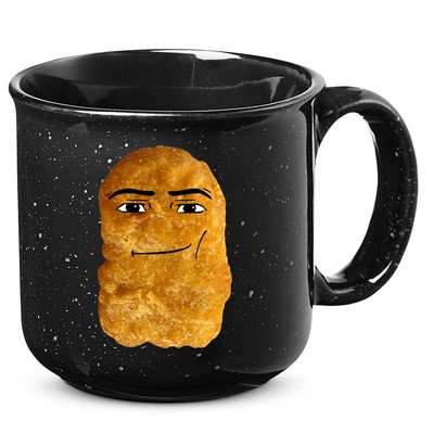 Chicken Nugget Meme 15oz Campfire Ceramic Mug