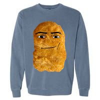 Chicken Nugget Meme Garment-Dyed Sweatshirt