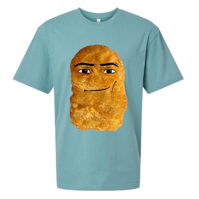 Chicken Nugget Meme Sueded Cloud Jersey T-Shirt
