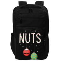 Chest Nuts Matching Funny Christmas Couples Chestnuts Nuts Impact Tech Backpack