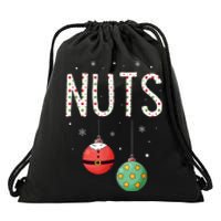 Chest Nuts Matching Funny Christmas Couples Chestnuts Nuts Drawstring Bag