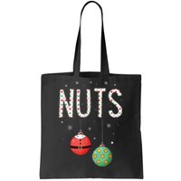 Chest Nuts Matching Funny Christmas Couples Chestnuts Nuts Tote Bag