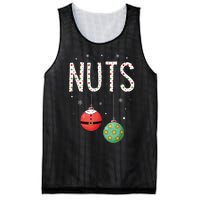 Chest Nuts Matching Funny Christmas Couples Chestnuts Nuts Mesh Reversible Basketball Jersey Tank