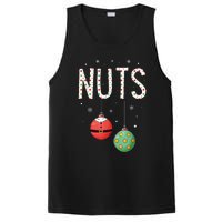 Chest Nuts Matching Funny Christmas Couples Chestnuts Nuts PosiCharge Competitor Tank