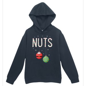 Chest Nuts Matching Funny Christmas Couples Chestnuts Nuts Urban Pullover Hoodie