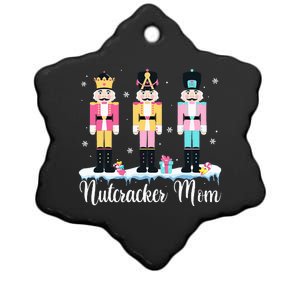 Christmas Nutcracker Mom Ballet Dance Costume Xmas Holiday Ceramic Star Ornament