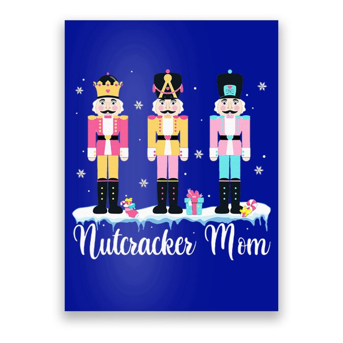 Christmas Nutcracker Mom Ballet Dance Costume Xmas Holiday Poster