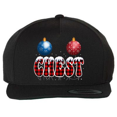 Chest Nuts Matching Chestnuts Funny Christmas Couples Nuts Cool Gift Wool Snapback Cap