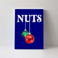 Chest Nuts Matching Chestnuts Christmas Couples Nuts Gift Canvas