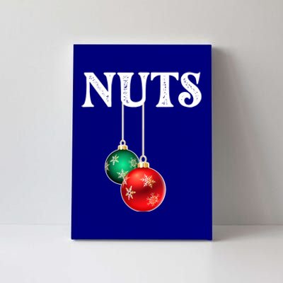 Chest Nuts Matching Chestnuts Christmas Couples Nuts Gift Canvas