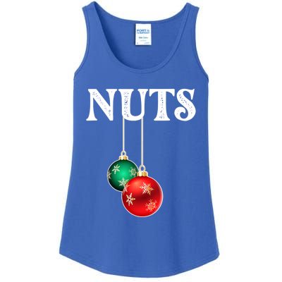 Chest Nuts Matching Chestnuts Christmas Couples Nuts Gift Ladies Essential Tank