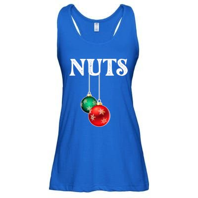 Chest Nuts Matching Chestnuts Christmas Couples Nuts Gift Ladies Essential Flowy Tank