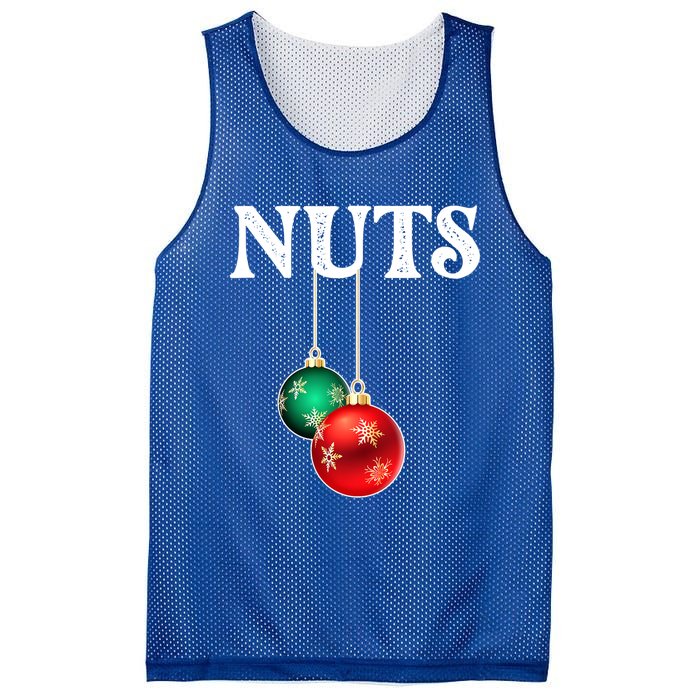 Chest Nuts Matching Chestnuts Christmas Couples Nuts Gift Mesh Reversible Basketball Jersey Tank