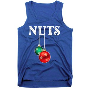 Chest Nuts Matching Chestnuts Christmas Couples Nuts Gift Tank Top