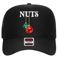 Chest Nuts Matching Chestnuts Christmas Couples Nuts High Crown Mesh Back Trucker Hat